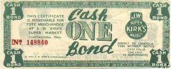 Kirks Market 1 Cash Bond